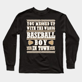 baseball Long Sleeve T-Shirt